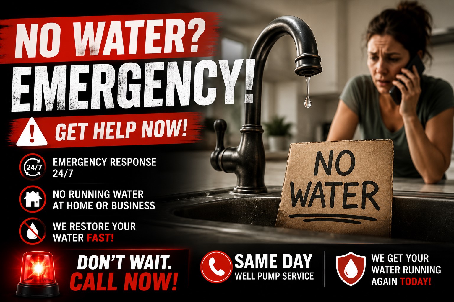 First Class No Water Emergency